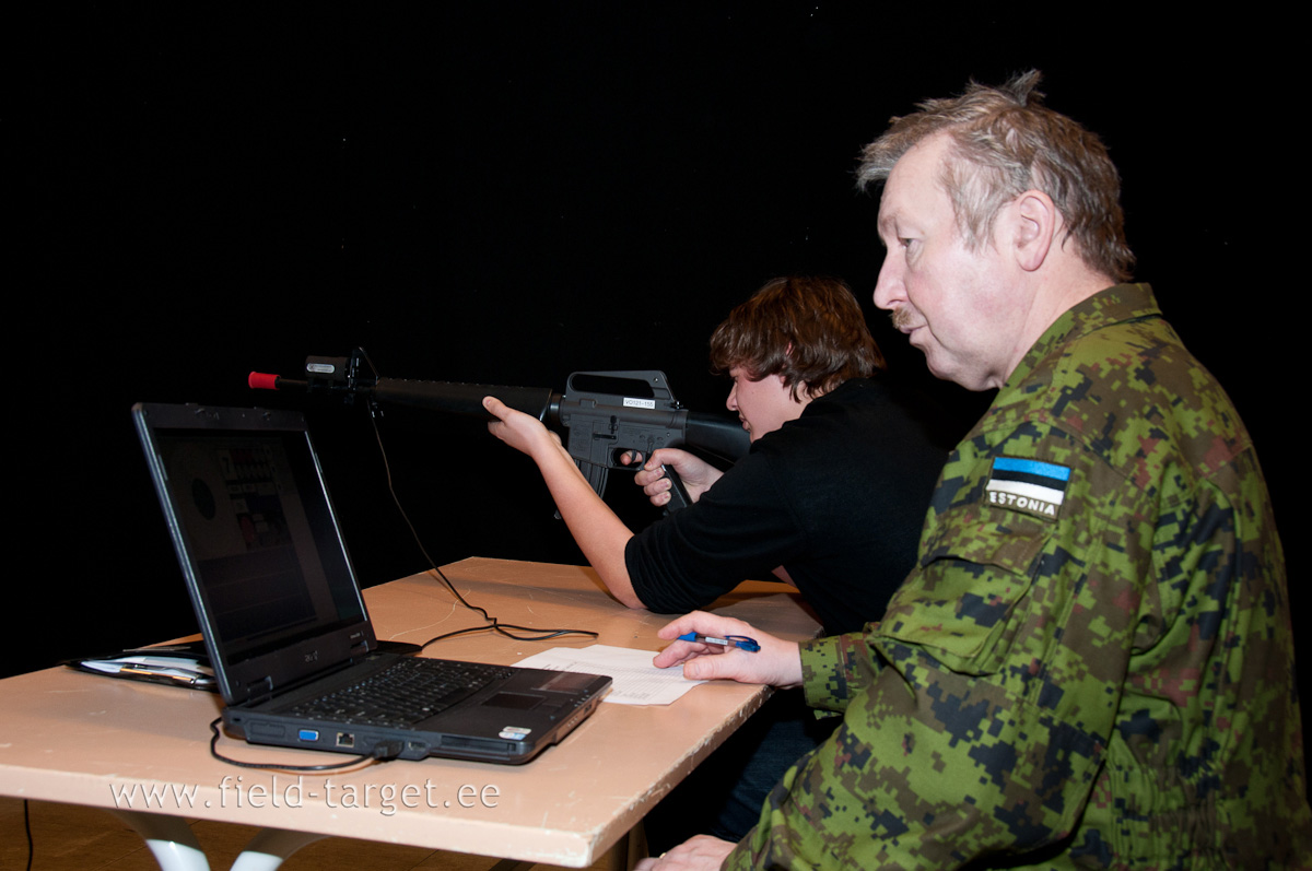 Kolmas harjutus oli 3+10 lasku laskmissimulaatorist SmartGun